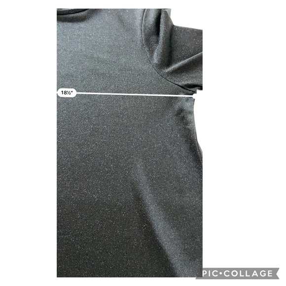 Ted Baker London Blouse Asymmetric Black Shimmer Sparkle Womens Size 1 - Picture 7 of 12